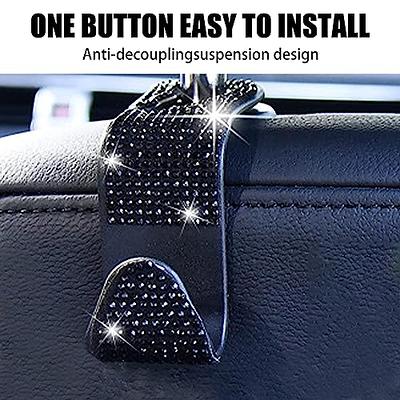 EKALA 32PCS Bling Car Accessories Set for Women Bling Steering Wheel Cover  Bling Car Charger Phone Mount Holder Diamond Sunglasses Holder Glitter Car