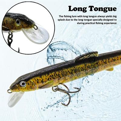  Crawfish Lure Fishing Lures for Bass Trout Swimbaits