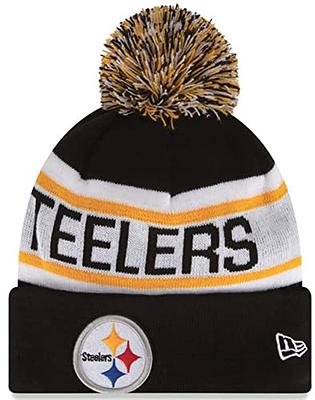 : NFL Pittsburgh Steelers Jacquard Knit Hat, Black