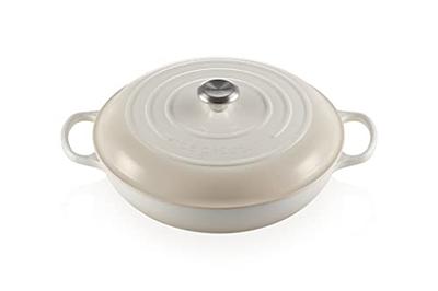 Le Creuset Enameled Cast Iron Signature Round Dutch Oven, 9 qt., Meringue