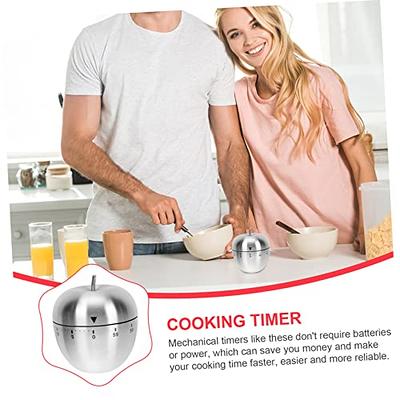 Yardwe Kitchen Timer Baking Reminder Spring Timer Kids Timer Cooking  Countdown Timer Vintage Cooking Timer Kitchen Cook Timer Kitchen  Accessories Countdown Clock Student Food Metal Manual - Yahoo Shopping