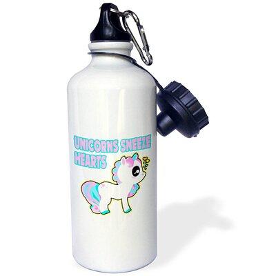 Unicorn Water Bottle, Stainless Steel Kids Water Bottle for School