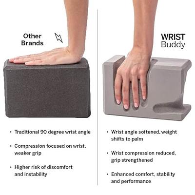 StrongTek Yoga Foam Wedge Blocks (Pair) Soft Wrist Wedge