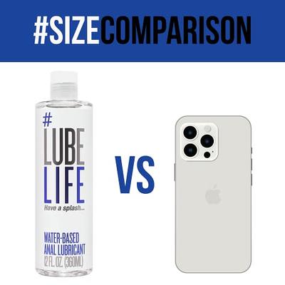 Lube Life Water-Based Personal Lubricant, Lube for Men, Women and Couples,  Non-Staining, 12 Fl Oz - Yahoo Shopping