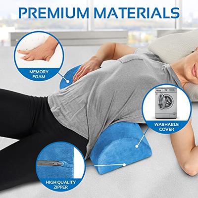 Lumbar Support Pillow for Bed Lower Back Pillow for Sleeping