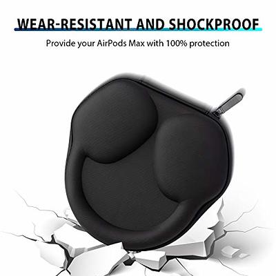 Smart Case for Apple AirPods Max Supports Sleep Mode, Hard Organizer  Portable Carry Travel Cover Storage Bag (Black) : Electronics 