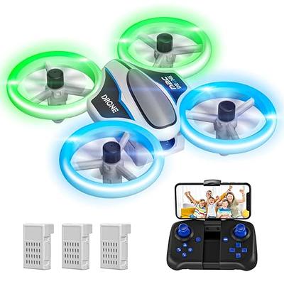 SYMA Mini Drones for Kids or Adults, Easy Indoor Flying Helicopter with  Auto Hovering,3D Flip,Headless and Speed Switch Pocket Quadcopters UFO Toy