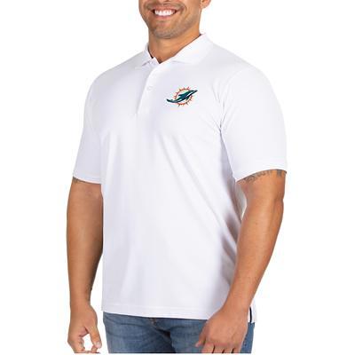 Men's Antigua Gray/White Miami Marlins Answer Polo Size: Medium