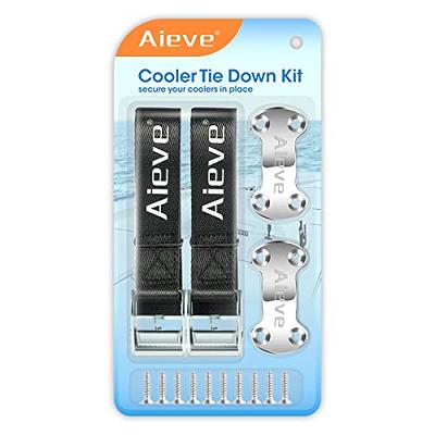 Aieve Cable Lock and Bracket for YETI Cooler, 6ft Heavy Duty Cooler Lock,  Cooler Accessories for Secure YETI/Rtic Cooler