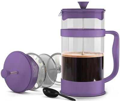 Kaffe French Press Coffee Maker. Food-grade Double-Wall Stainless Steel