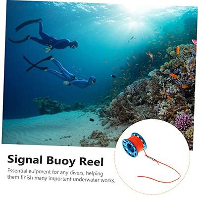 BESPORTBLE 1 Set Diving Reel Finger Spool with Handle Scuba Diving