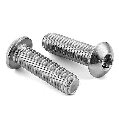 1/4-20 Button Head Socket Cap Screws Allen Bolts Hex Drive Stainless Steel  18-8