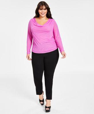 High-Rise Ponte Knit Leggings