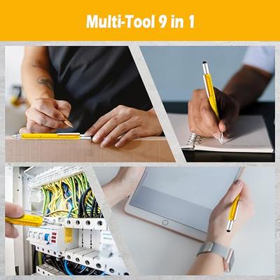 9 in 1 Multitool Pen Set - Christmas Gifts for Men, Stocking Stuffers for  Dad, Boyfriend, Husband from Daughter - Cool Gadgets for Men Who Have