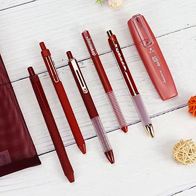  Buqoo Retractable Gel Pens Set Fine Point Gel Ink Pens