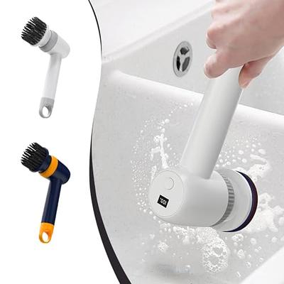 Electric Spin Scrubber Bathroom Cleaning Brush Shower Scrubber Portable  Rechargeable, Power Scrub Brush for Bathtub Sink Tile Grout Window Sill
