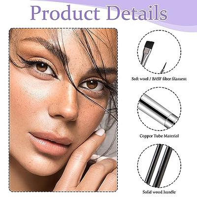 Fine Angled Eyeliner Brush Ultra Thin Precision Eye - Temu