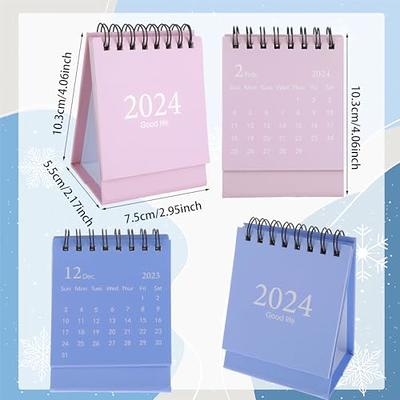 2024 Calendar Notepad Monthly Planner Notepad Organizer 2024 Desk Calendar  Planner Minimalist Calendar Pad Month Planner to Do List 