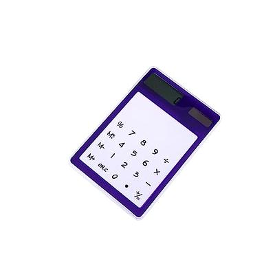 FUTABA 3 Solar Ultra Thin Transparent Basic Calculator - Basic 