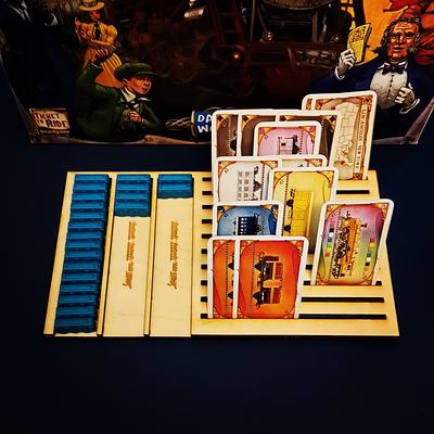 Modular Game Storage Ticket to Ride France 