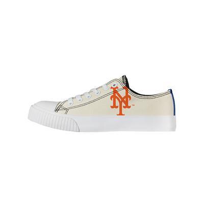 New York Yankees MLB Womens Low Top Repeat Print Canvas Shoes