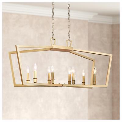 Captivating Brass Chandelier