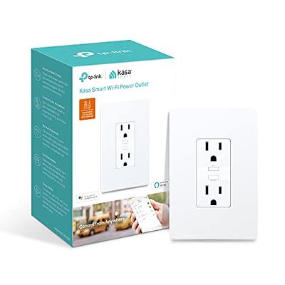 Kasa Smart Outdoor Smart Plug KP400, Smart Home Wi-Fi Outlet with