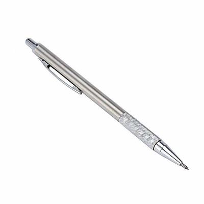 WXJ13 2 Packs Tungsten Carbide Scriber with Magnet, with Extra 10  Replacement Marking Tip, Metal Etching Pen Etching Engraving Pen fot