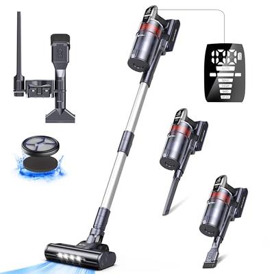 HOMPANY Cordless Vacuum Cleaner, 500W/40Kpa Stick Vacuum with Touch Screen,  Max 60 Mins Runtime, Anti-Tangle Vacuum Cleaner for Home, 2024 Latest  Motor, Wireless Vacuum for Pet Hair/Carpet/Hard Floor - Yahoo Shopping