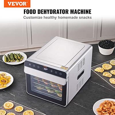 10 Trays Food Dehydrator Stainless Steel Home Vegetable Fruit Dryer Machine  110V