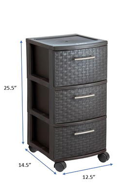 MQ Eclypse 7-Drawer Plastic Storage Unit - On Sale - Bed Bath