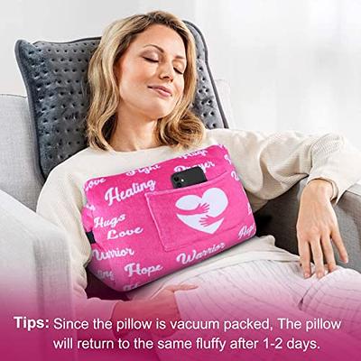 Breast Cancer Gifts for Women, Get Well Soon Gifts for Women, Breast Cancer  Awareness Care Package with Mastectomy Pillow
