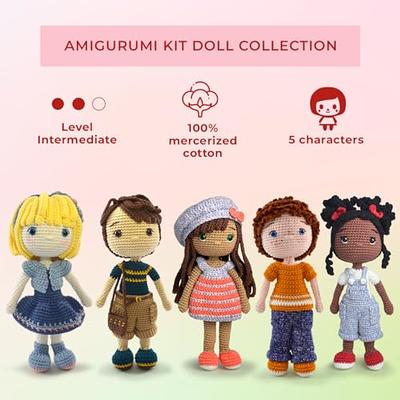 CIRCULO Círculo Amigurumi Crochet Kit - Dolls - All Included, Easy  Instructions - Crochet Kit for Advanced - Crochet Set - Doll Crochet Kit,  Premium Amigurumi Yarn for Crocheting – Amy - Yahoo Shopping