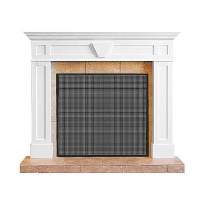 Mesh Fireplace Cover - Fireplace Cover Baby Proof to Prevent Baby and Pet, Size: 29 x 45