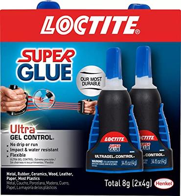 LOCTITE Super Glue, GLASS / METAL Bond Instant Adhesive 3g. Water  Resistant.