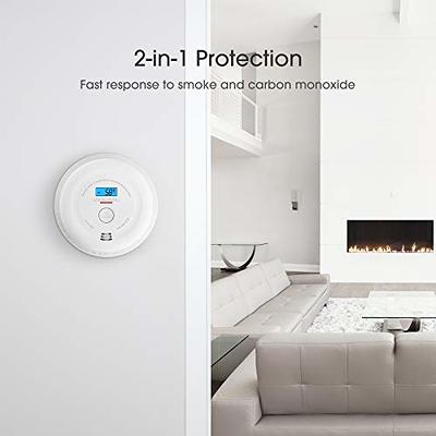 X-Sense 2-in-1 Smoke and Carbon Monoxide Detector Alarm (Not Hardwired),  10-Year Battery-Operated Dual Sensor Fire & CO Alarm, Compliant with UL 217  