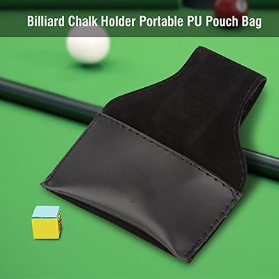 VGEBY Chalk Holder Pouch, Billiard Cue Holder Bag with Clip Pool Billiards  Snooker Cue Pool Cue Chalk Holder Chalk Holder Billiards Billiard Chalk  Pouch Billiard Chalk Pouch Pool Chalk - Yahoo Shopping