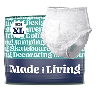 Made For Living, Size XL (48-62), Incontinence Underwear for