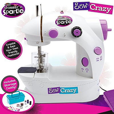  MICHLEY LSS-202 Lil' Sew & Sew Mini 2-Speed Sewing Machine,  White : Arts, Crafts & Sewing