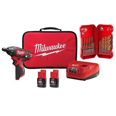 Milwaukee SHOCKWAVE IMPACT DUTY Titanium Drill Bit Set (23-Piece