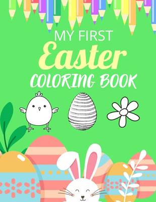 Easter Coloring Book: Happy Easter Coloring Book for Kids Ages 4-8/ Coloring  Book for Toddlers and Preschool Kids/ Perfect Gift (Paperback)