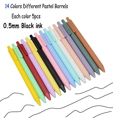 Colors Cute Pens for Girls,Multi Colored Pens for Bullet Journal Colorful Gel Ink Pens Multi Colored Pens for Bullet Point Pens for Kids Girls