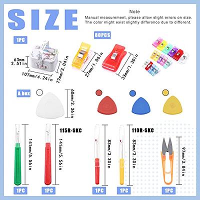 Tailors Chalk Seam Ripper Sewing Quilting Clips Kit, Professional Sewing  Tool Kit Includes Sewing Fabric Markers Tools, Seam Ripper and Thread  Remover Kit, Quilting Clips and Sewing Fabric Clips 