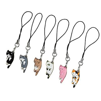 Silver Cat Charms | Kitty Pendant | Kitten Charm | Pussy Cat Charm | Pet Charm | Animal Jewelry Making | Kawaii Bag Charm DIY | Keychain Charm (4pcs /