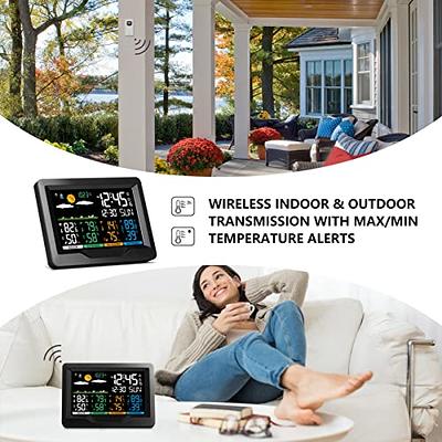 Weather Stations Wireless Indoor Outdoor with Multiple Sensors