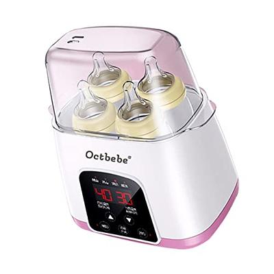 Baby Bottle Warmer, 5-in-1 Fast Baby Milk Warmer for Breastmilk or Formula  Bottle Warmer Milk Warmer with 3 Shaking Modes/Keep