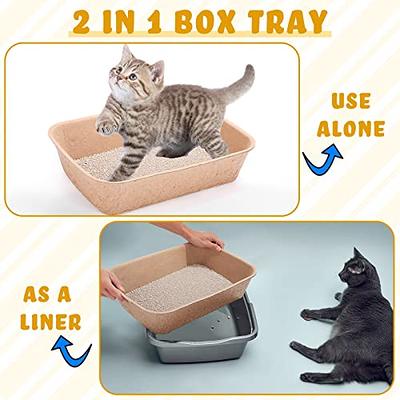 Petmate Litter Box Liners For Large Cat And Kitten Litter Pans 12-Count