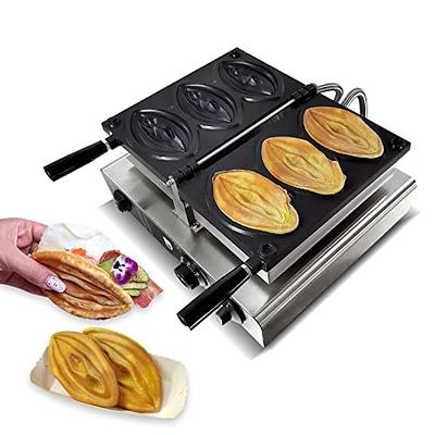 Wonderffle - Stuffed Waffle Iron, Belgian Waffle Maker, Dual Nonstick Pans,  Cool-to-the-Touch Handles, Gas and Electric Stovetop Compatible Waffle