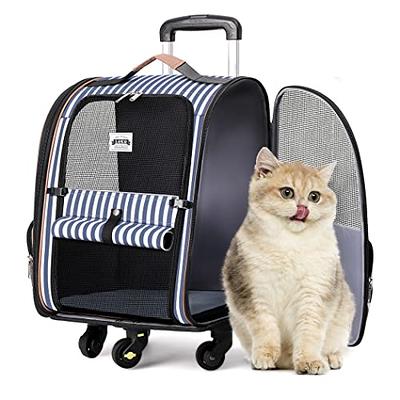 Pet Life 13.4-in x 11-in x 13.4-in Blue Collapsible Nylon Small Dog/Cat Bag  in the Pet Carriers department at