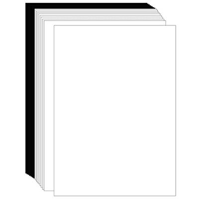 Jam Paper Cardstock, 80 lb, 8.5 x 11, Glossy White, 50 Sheets/Pack